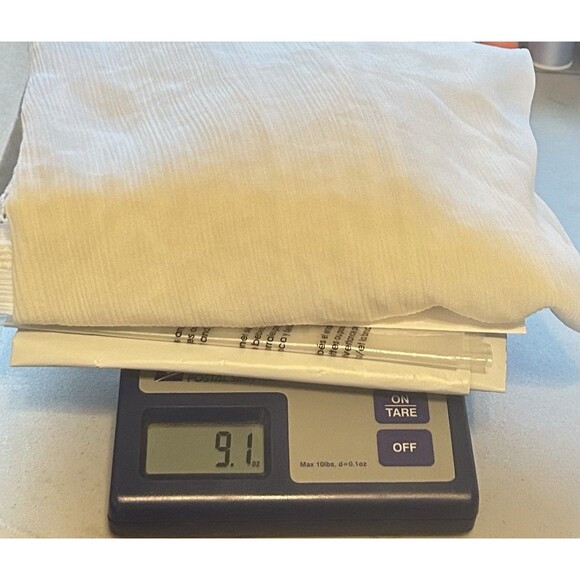 New York & Co Womens M White Embroidered Peasant Top - Picture 10 of 10